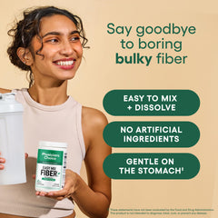 Easy Mix Fiber packaging highlighting digestive health benefits