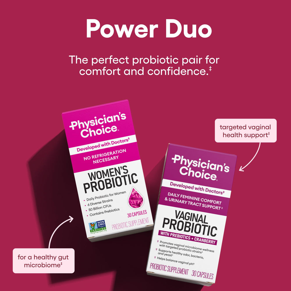Vaginal probiotic bottle from the bundle