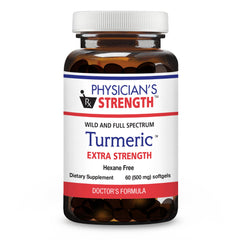Physician's Strength Turmeric Extra Strength bottle - 60 softgels