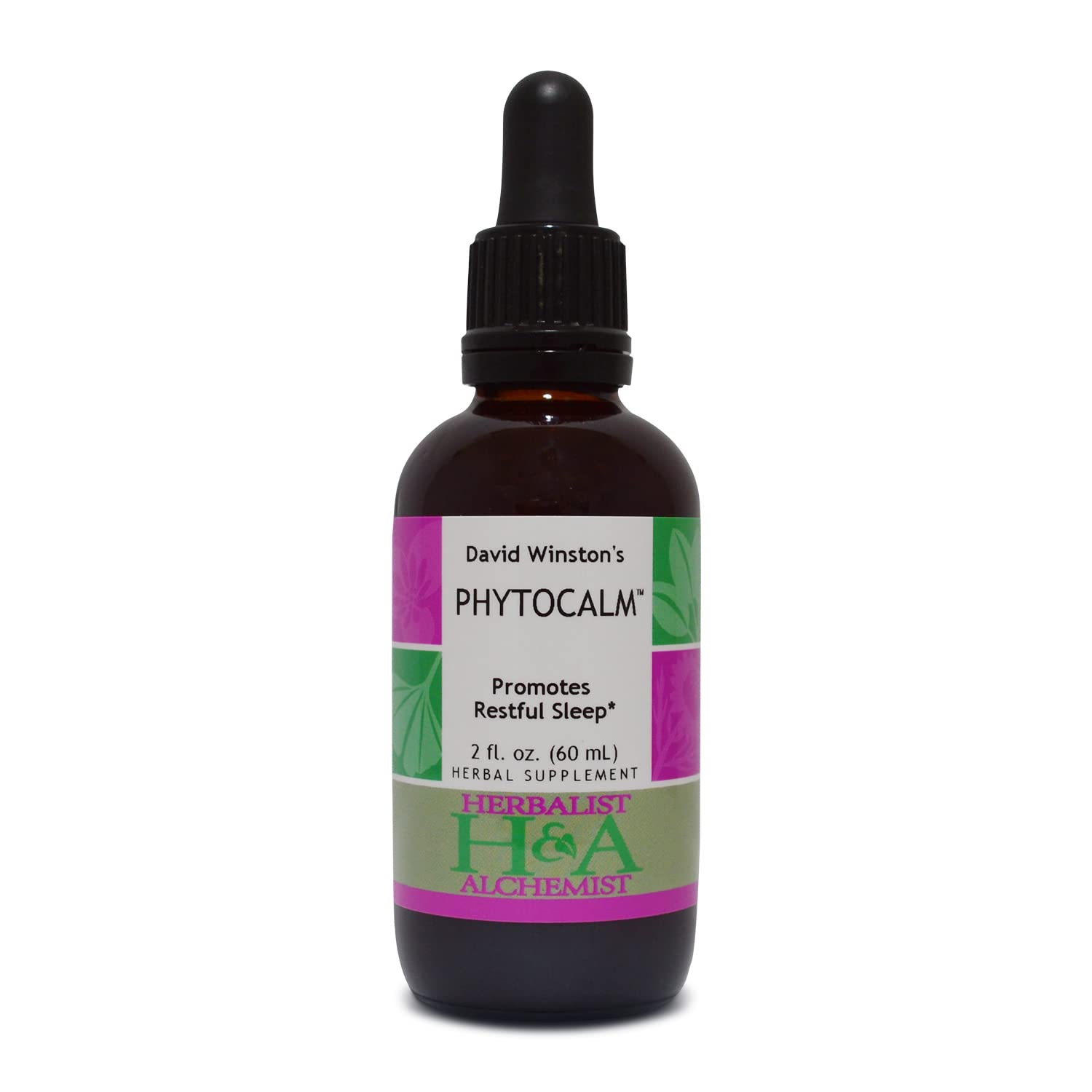 2oz bottle of Phytocalm by Herbalist & Alchemist David Winston