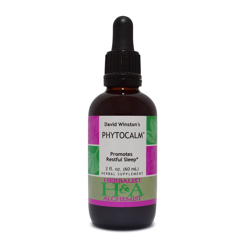 2oz bottle of Phytocalm by Herbalist & Alchemist David Winston