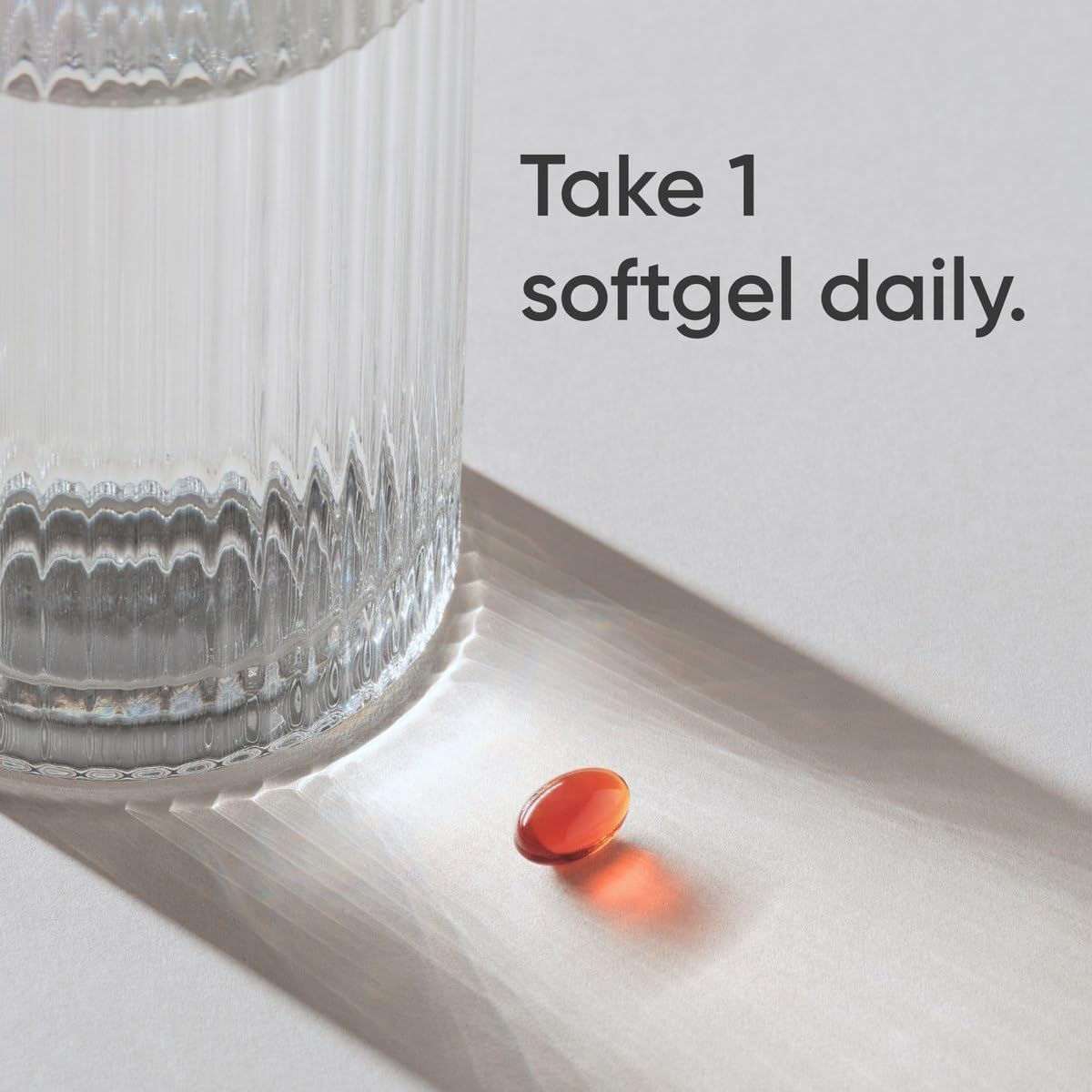 Close-up of Phytoceramides 350mg mini-softgel capsule