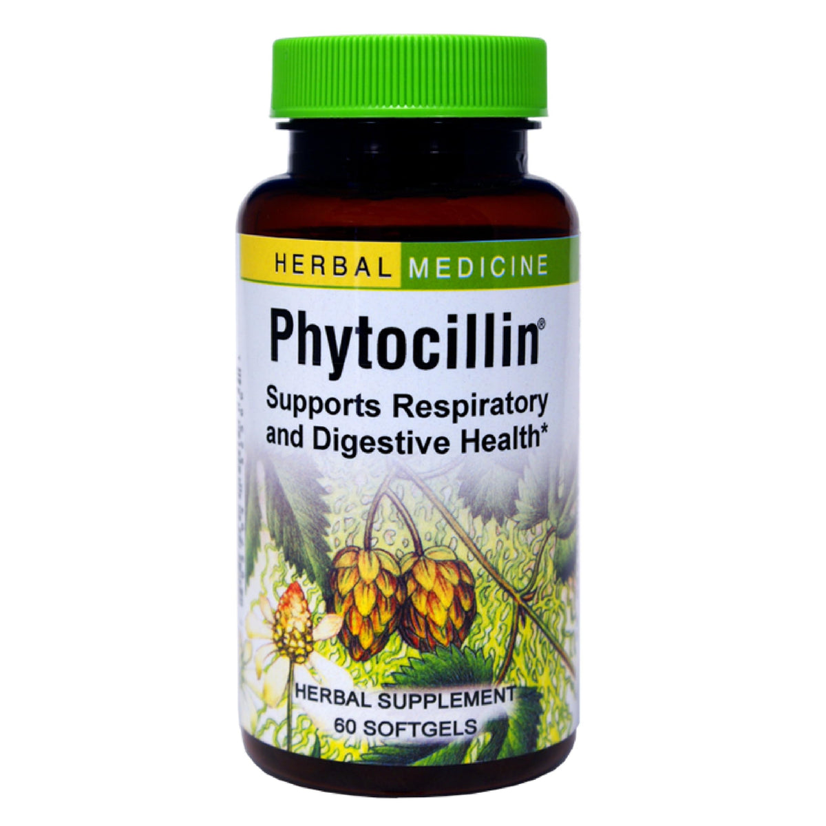 Phytocillin softgels bottle front view
