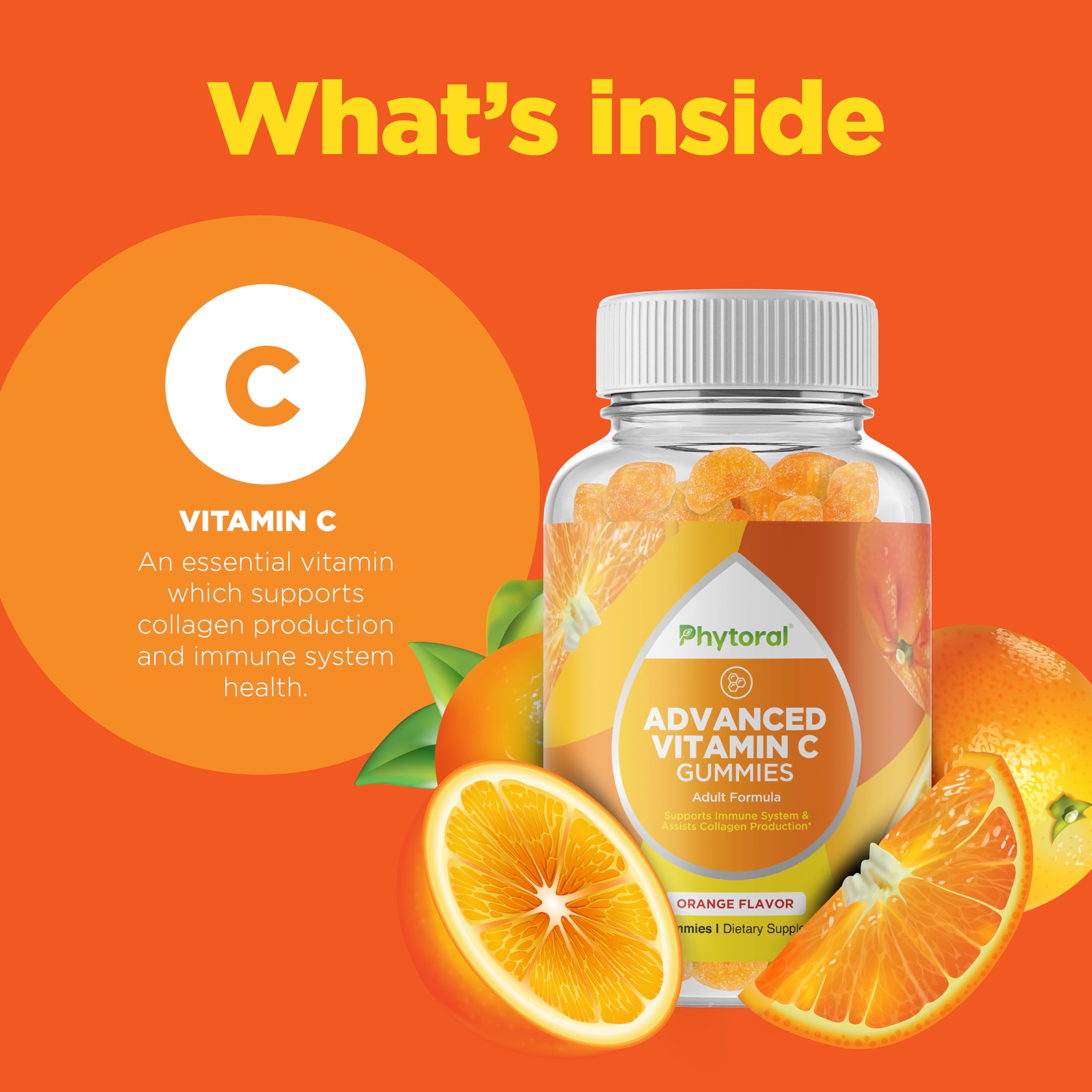 Brain-boosting Vitamin C gummy for memory and focus