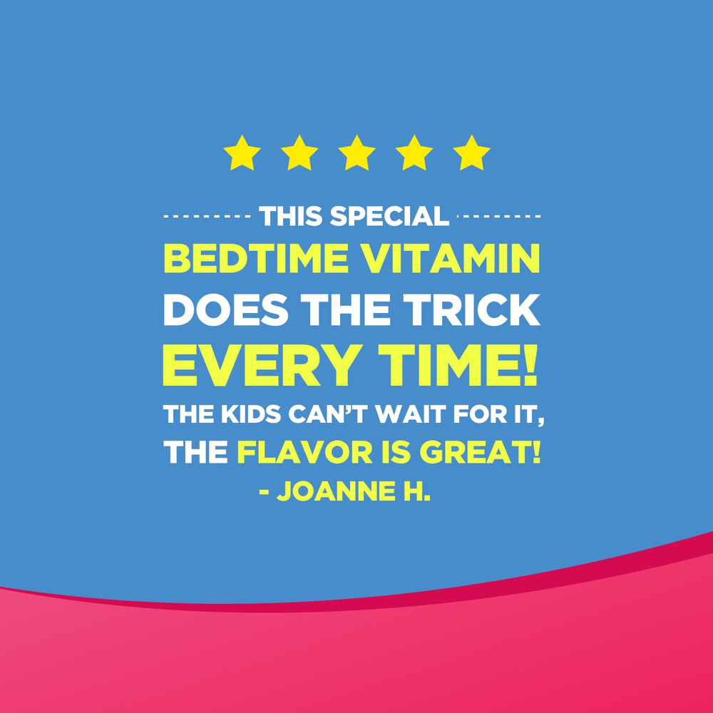 Child-friendly melatonin gummies in a bottle