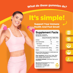 Phytoral Vitamin C Gummies for Immune Support for Adults