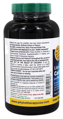 Health supplement bottle label for Phytotherapy Rx Calcium Softgel