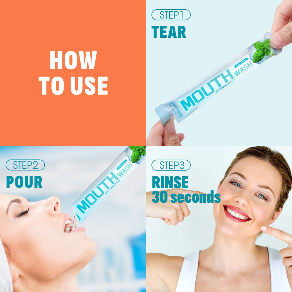 Instant freshness on the go – no water needed