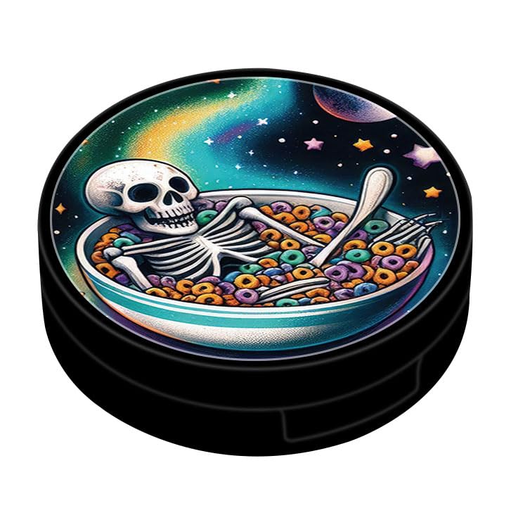 Piegricdiat contact case with mirror, tweezers and solution bottle