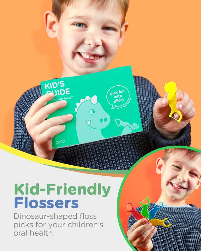 Close-up of tear-free floss for children