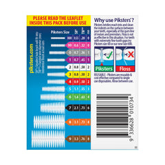 Piksters 35-pack size 3 interdental brushes pack shot