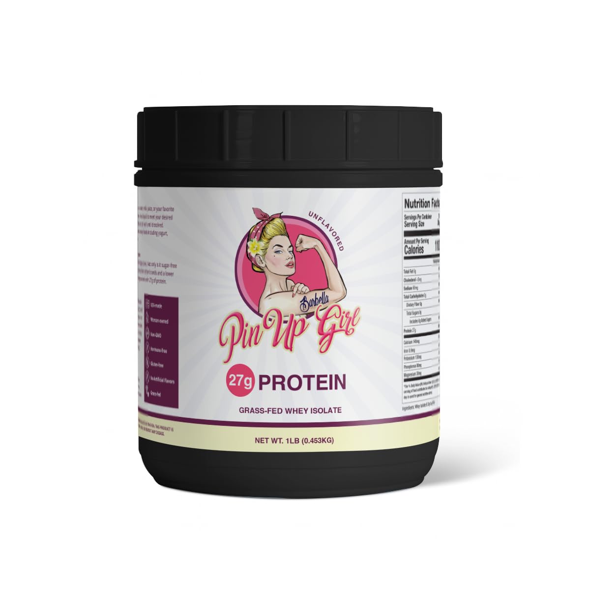 Hero image of Pin Up Girl Whey Protein Isolate Powder 16 oz