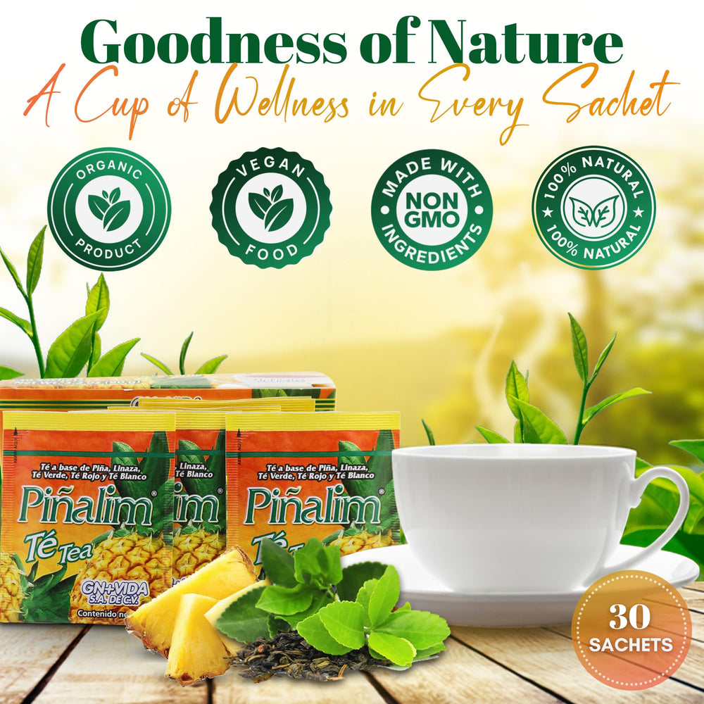 PIÑALIM GN+ VIDA pineapple detox flavor supports a flavorful evening routine.