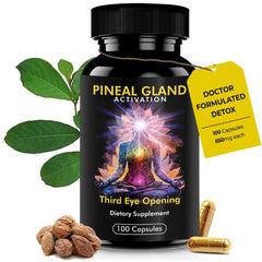 Pineal Gland Activation Supplement bottle with hero image