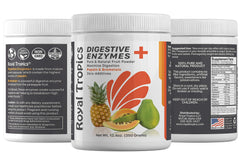 Close-up of pineapple bromelain supplement label