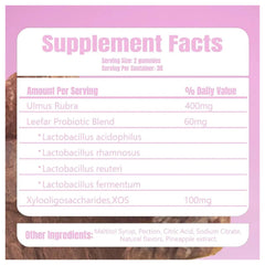 Feminine Balance Pineapple Flavored Gummies packaging