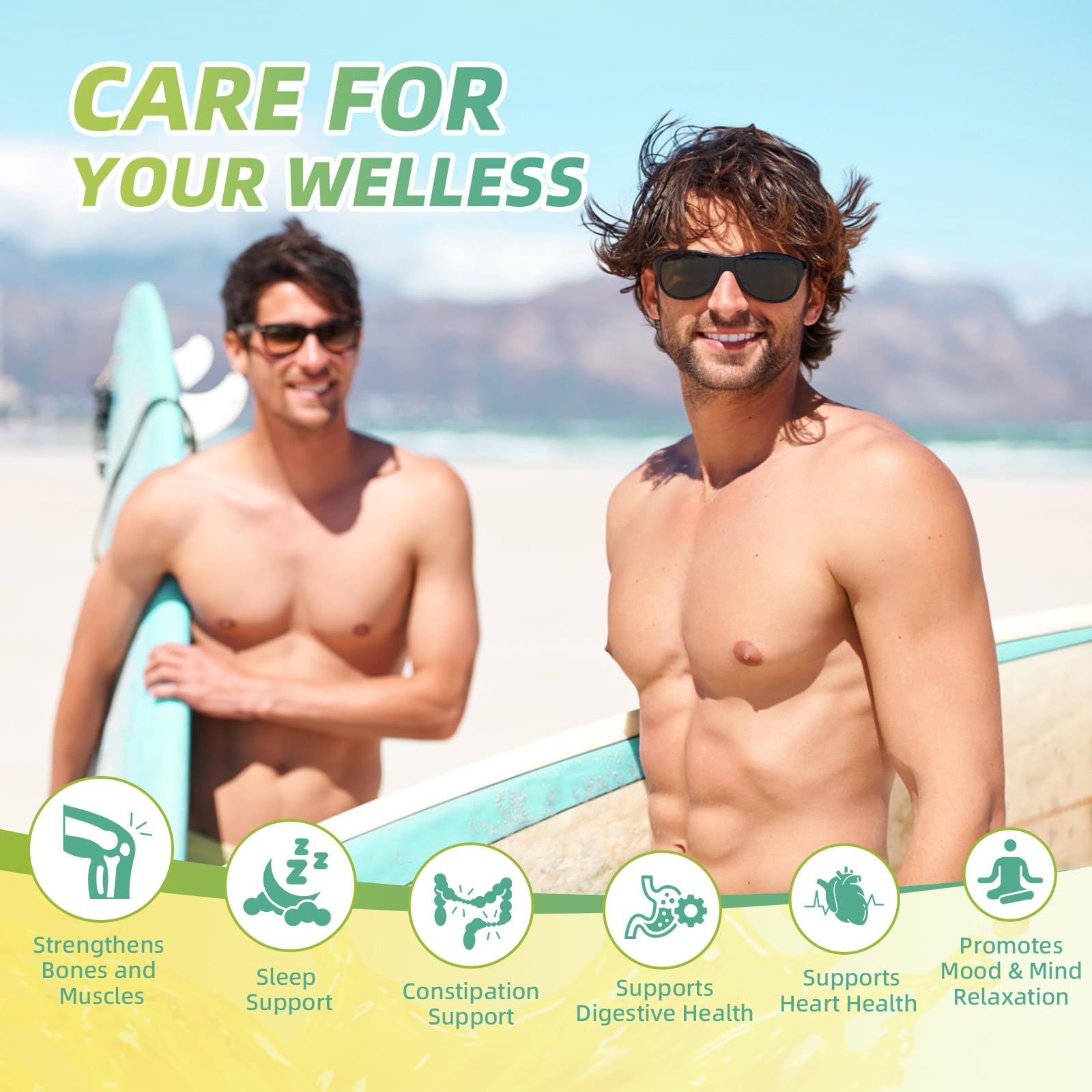 Pineapple-flavored magnesium citrate liquid poured into a glass