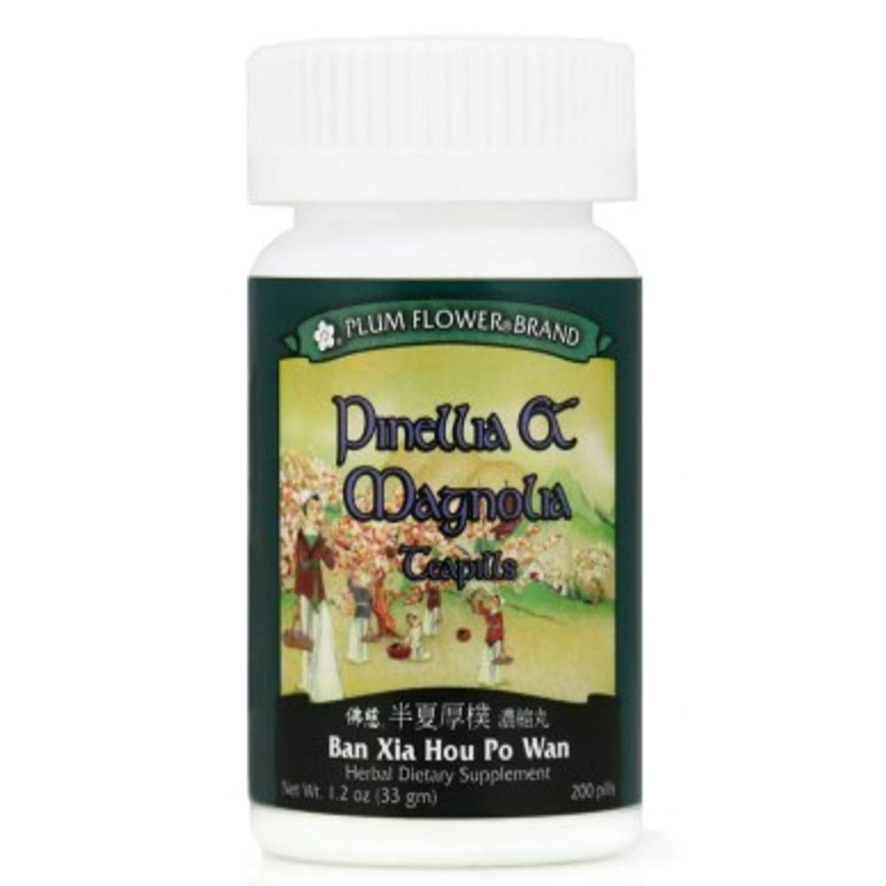 Pinellia & Magnolia Teapills Plum Flower bottle 200 count