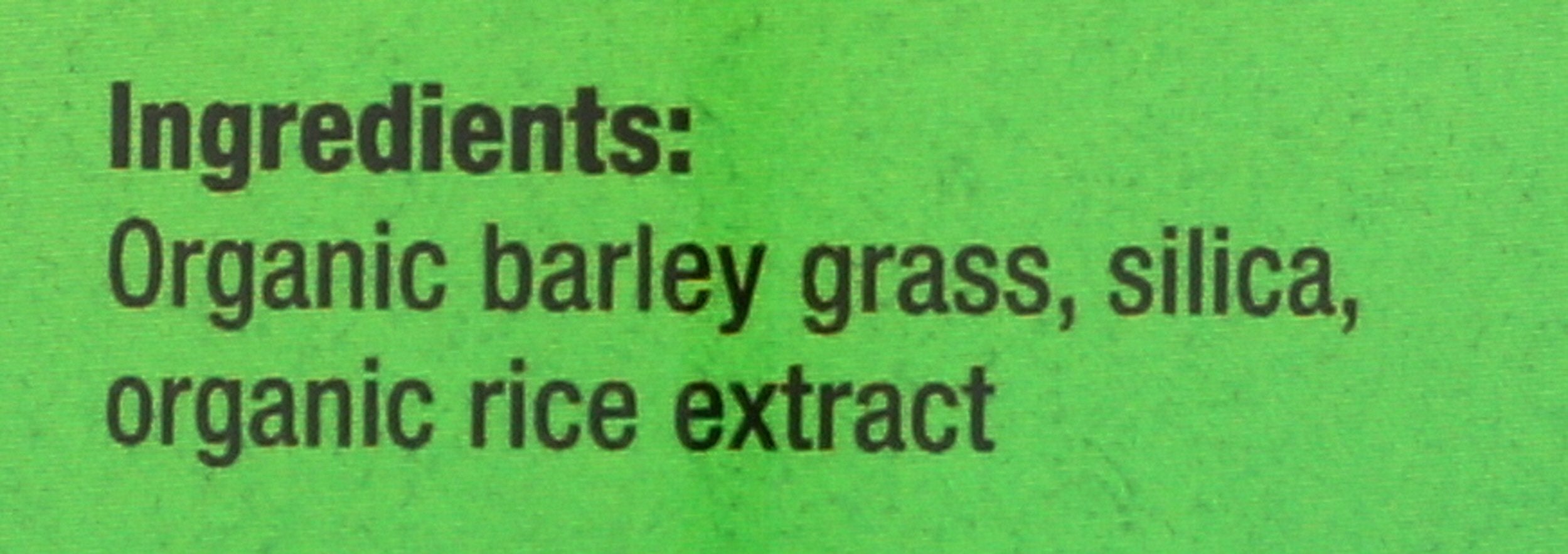 Pines Organic Barley Grass tablets close-up view showing daily greens convenience