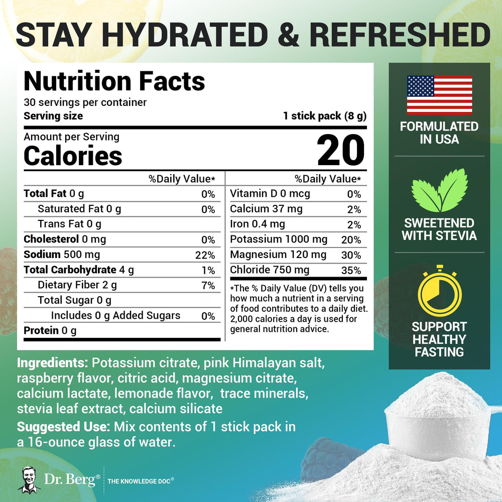 Pink Himalayan salt powder used in electrolytes
