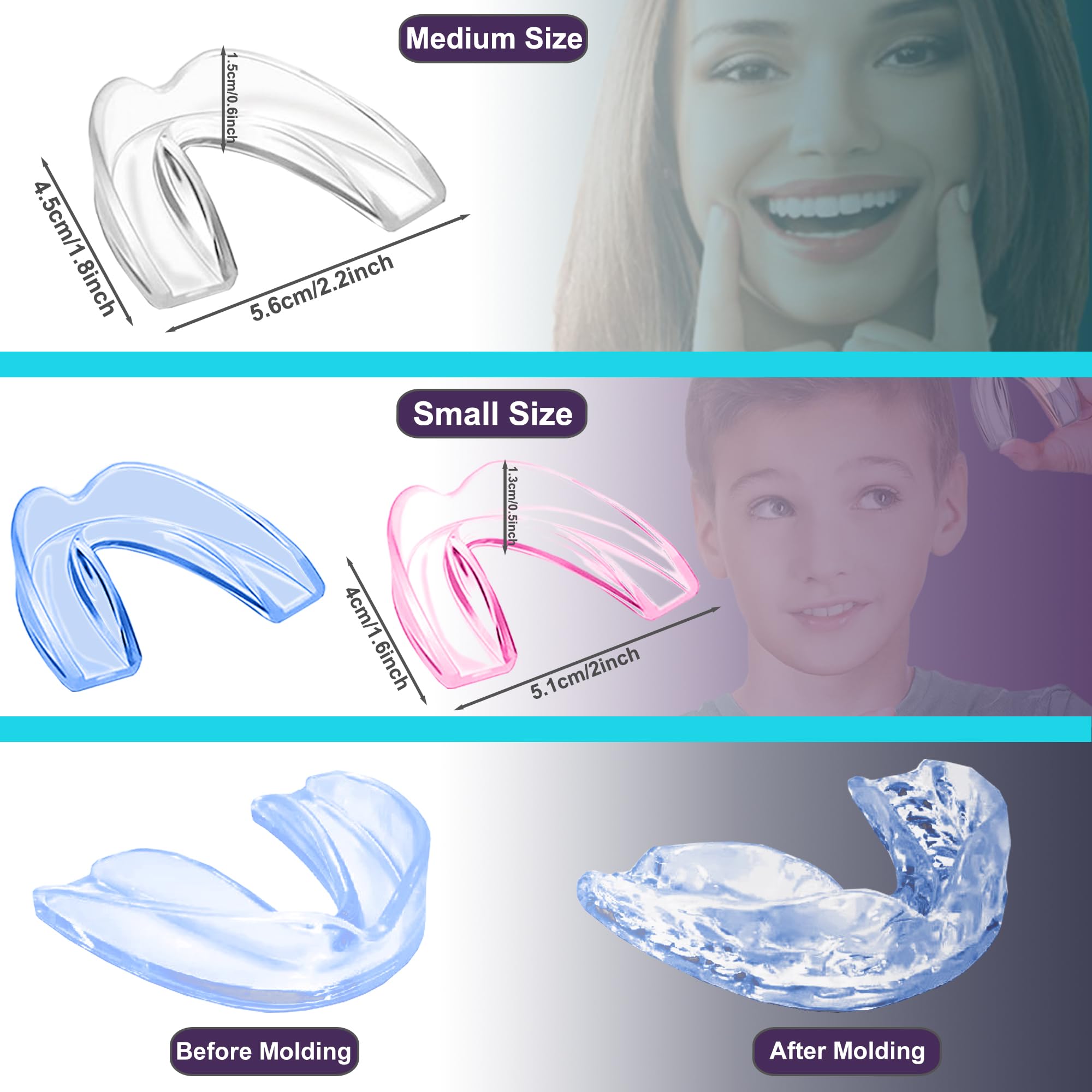 Includes hygienic case for easy storage