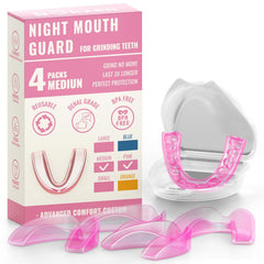 Pink night guard for women - medium size