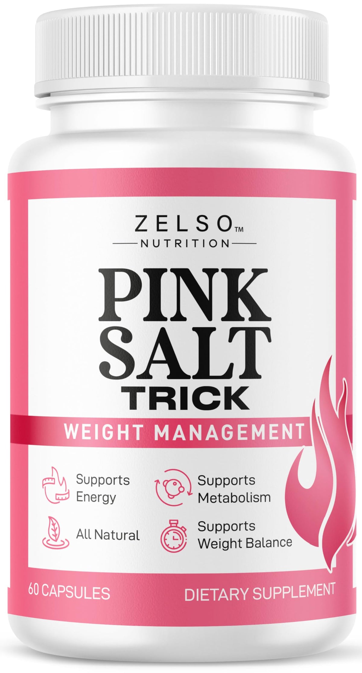 Pink Salt Trick Capsules bottle