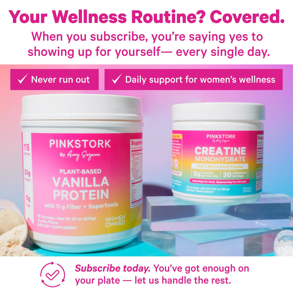 Vegan, unflavored creatine with clean label highlights