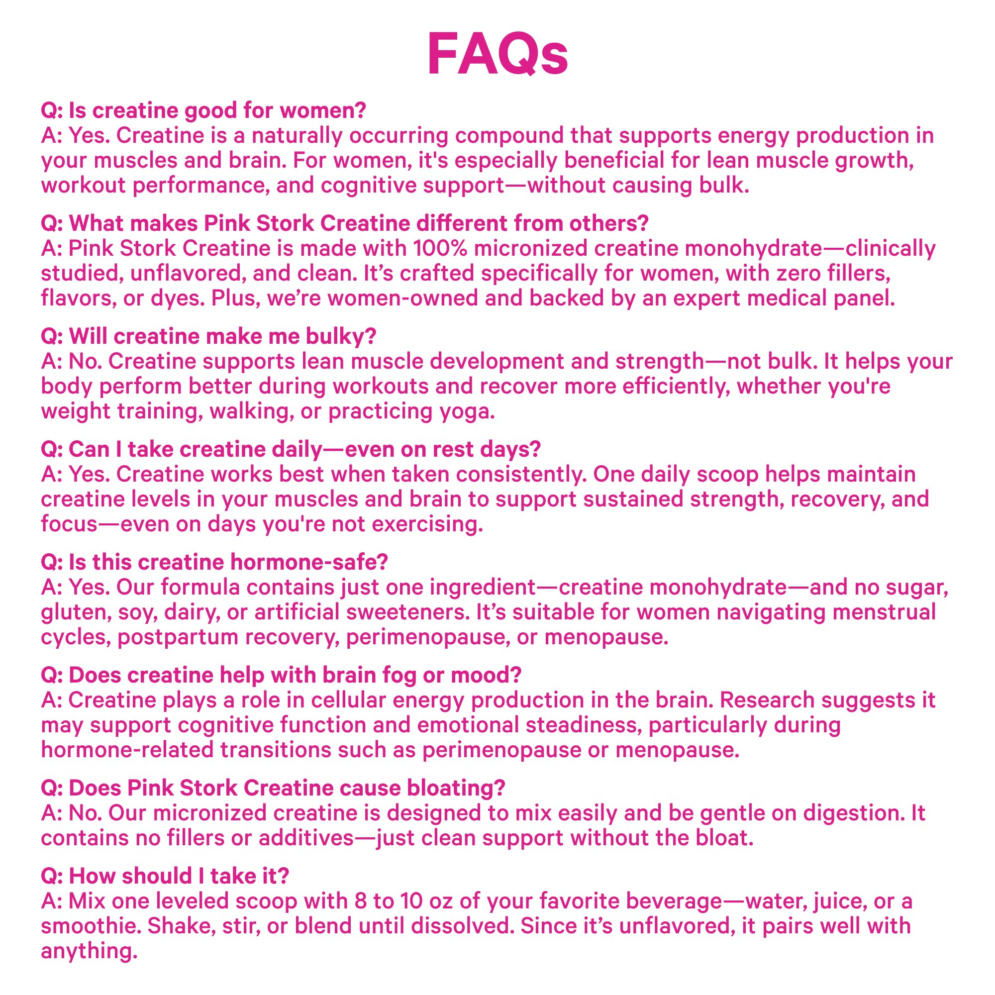 Lifestyle shot of an active woman using creatine during a workout