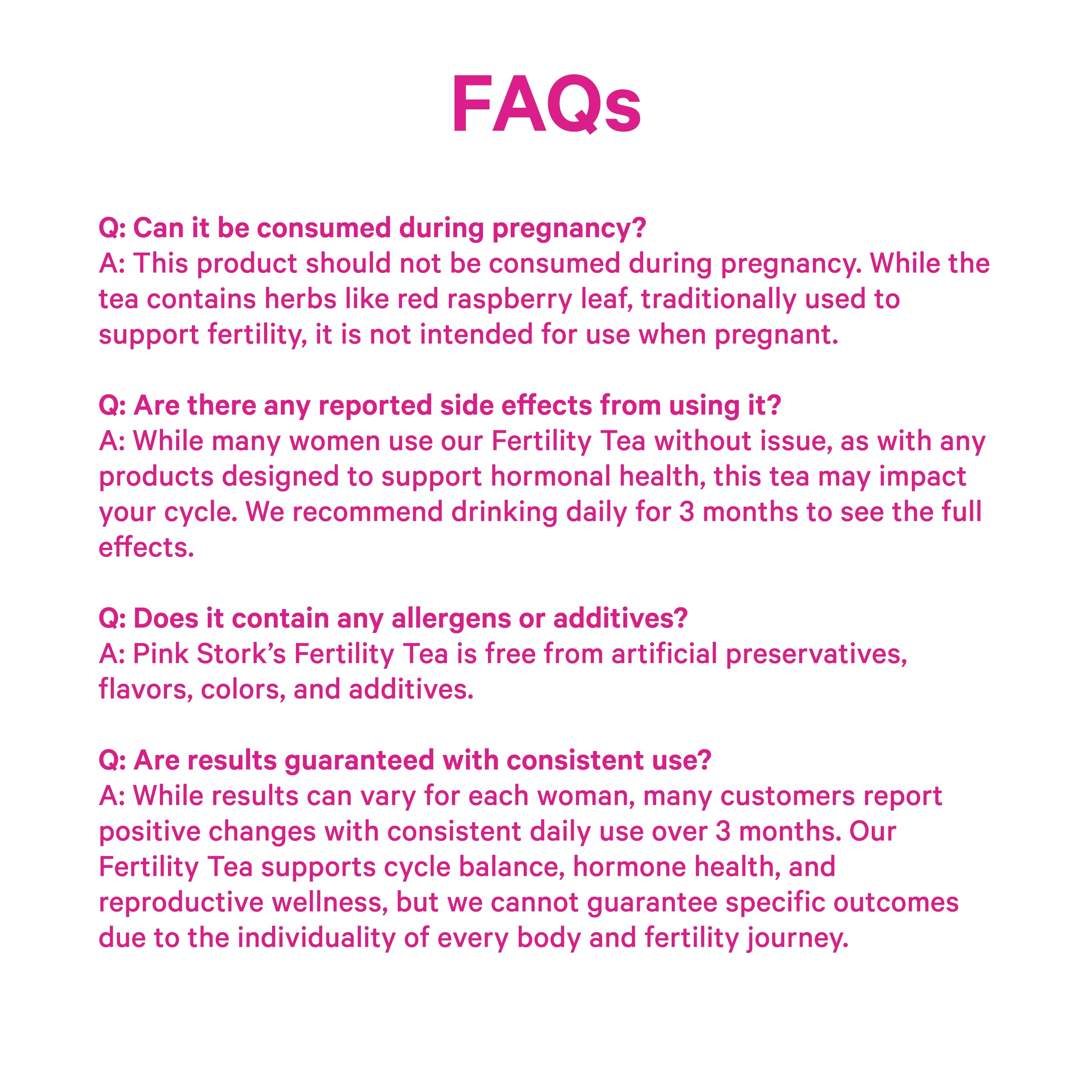 Lifestyle shot highlighting cycle regularity support from the tea