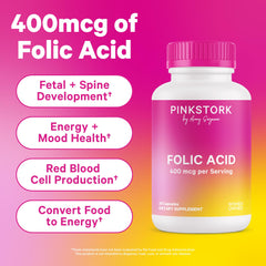 Close-up of vegetarian folic acid capsules