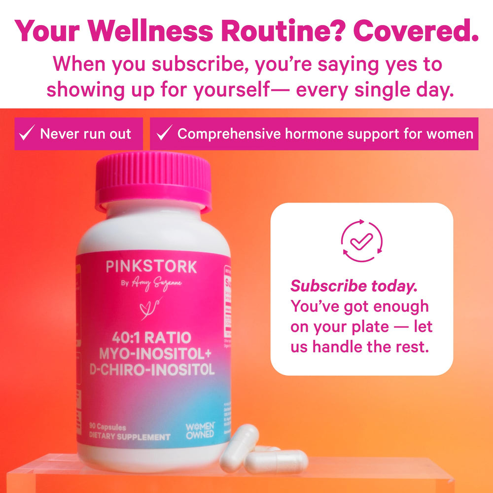 Fertility and ovulation support concept