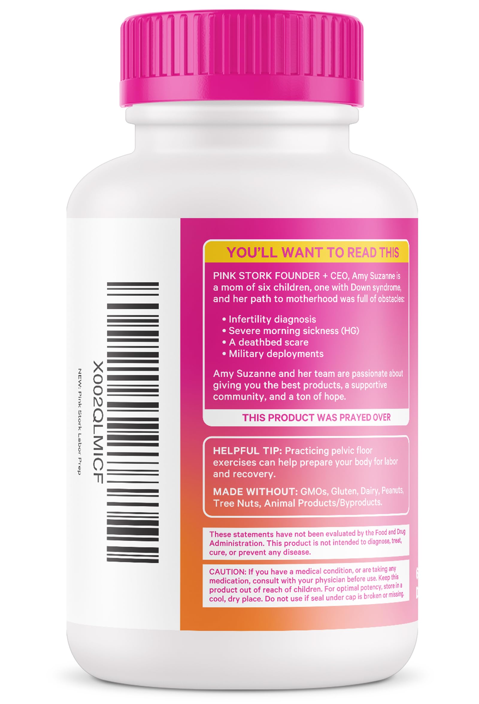 Bundle view with Organic Labor Prep Tea and Labor Recovery Tincture