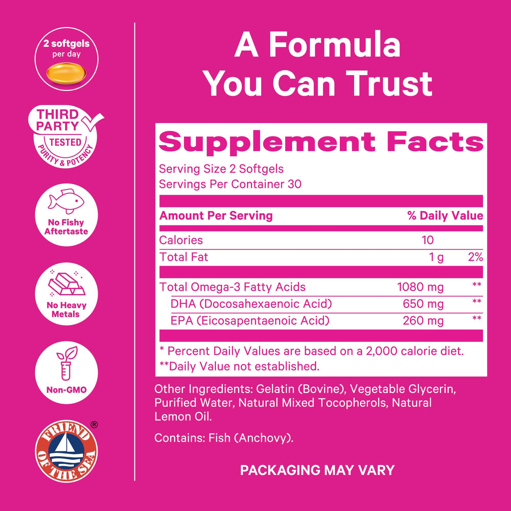 Berry-scented burpless softgels