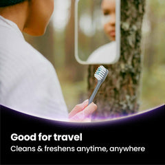 Individually wrapped disposable toothbrush for hygiene