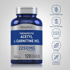 Piping Rock Acetyl L-Carnitine HCL product packaging