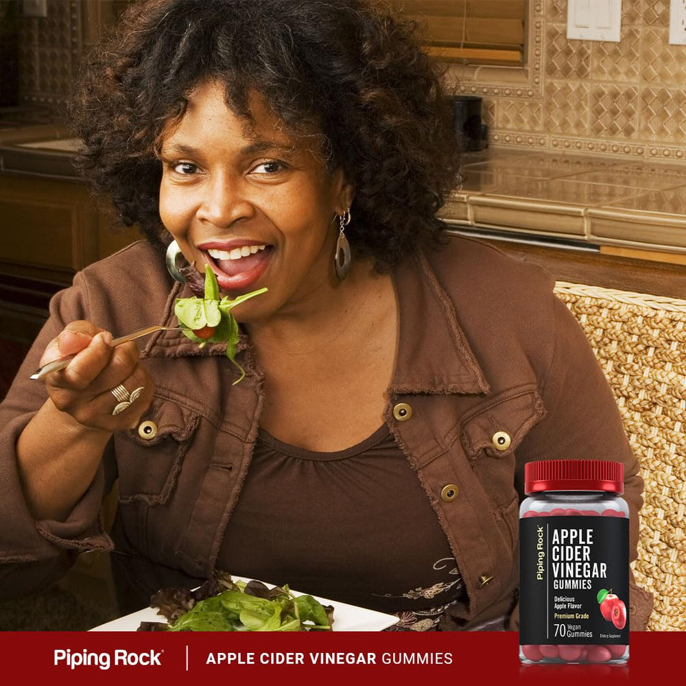 Product label for Piping Rock ACV Gummies