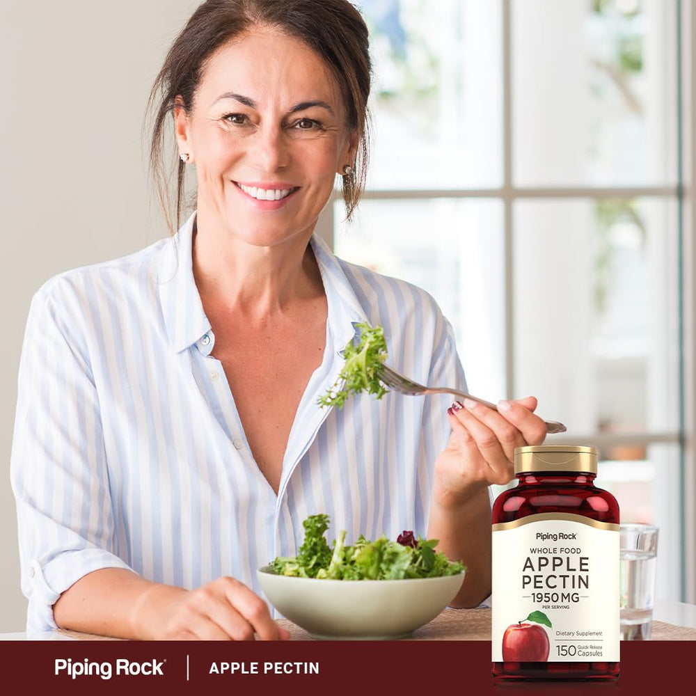 Piping Rock capsules spread on tabletop showing clean, consistent appearance