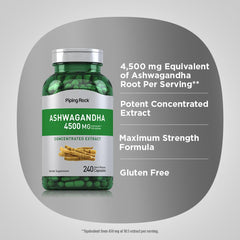 Ashwagandha bottle in lifestyle setting for wellness