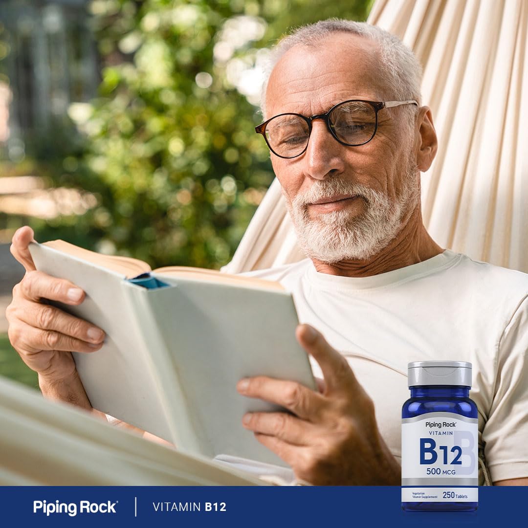 Front view of Piping Rock B12 packaging