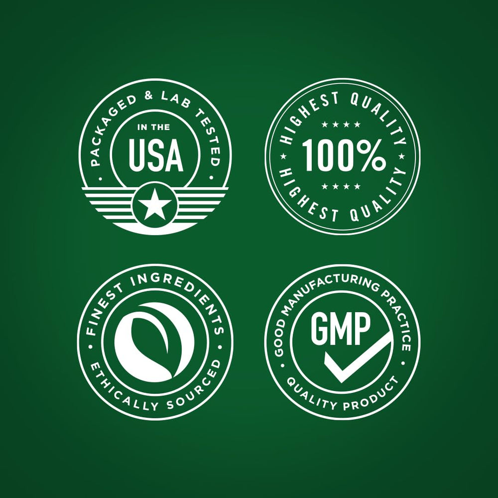 Lab testing and trusted ingredients seal