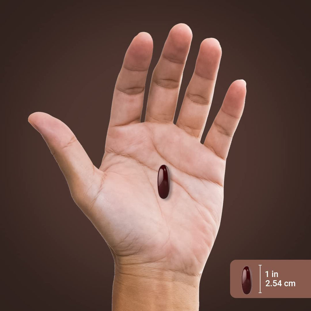 Nigella Sativa wellness supplement setup with softgel capsules