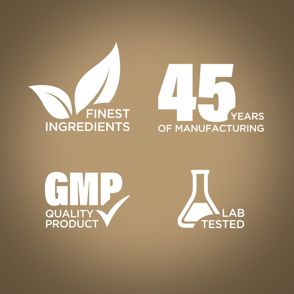 Bottle highlighting non-GMO and gluten-free attributes