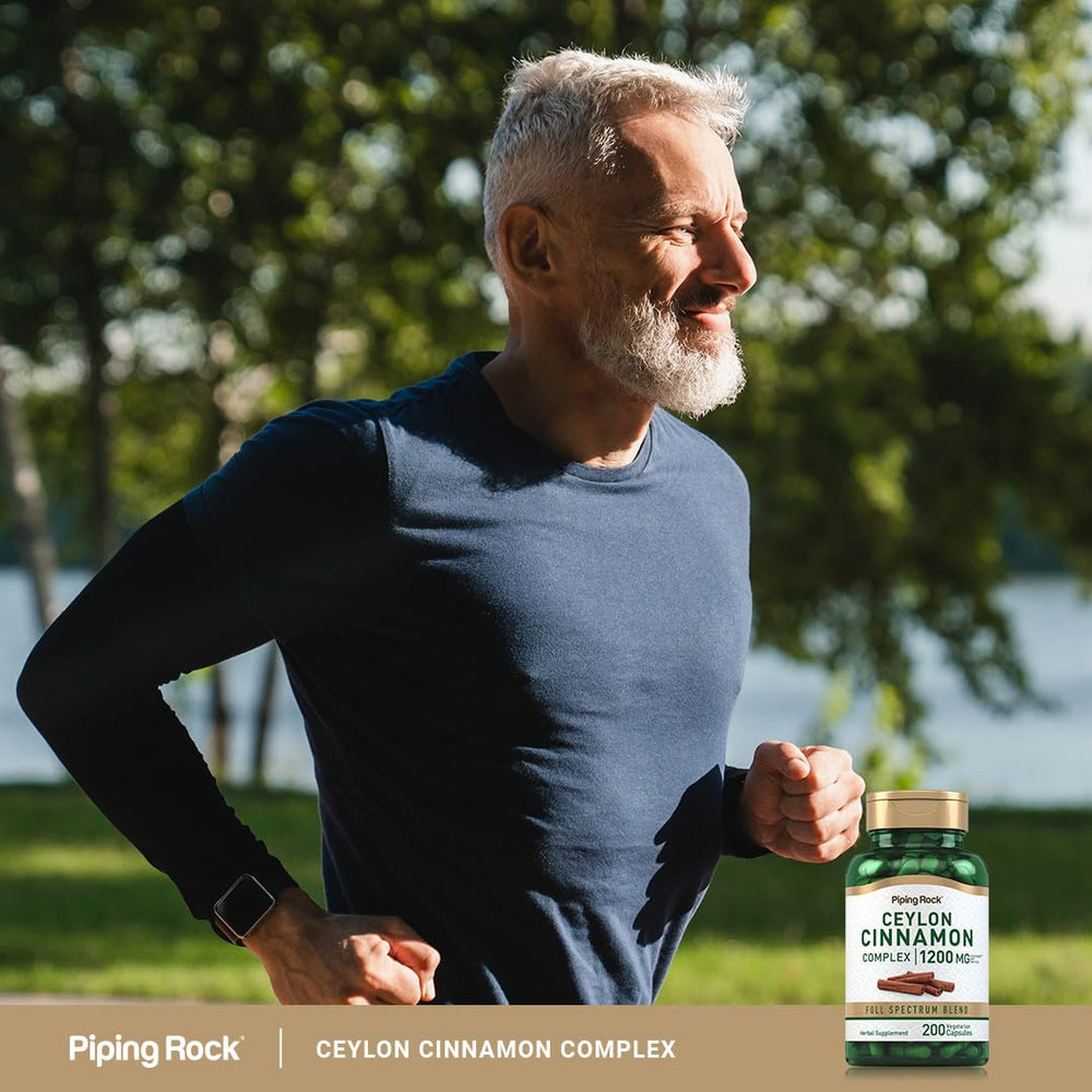 Product packaging of Piping Rock Cinnamon Complex Capsules