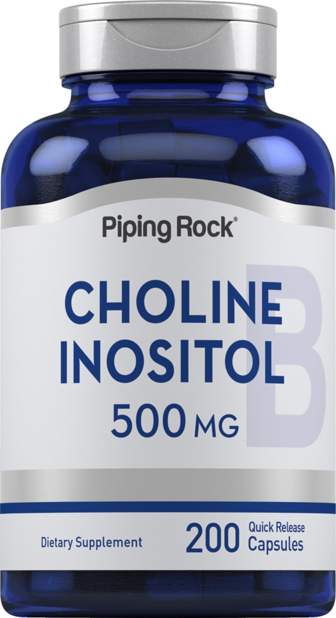 Piping Rock Choline Inositol bottle – front view