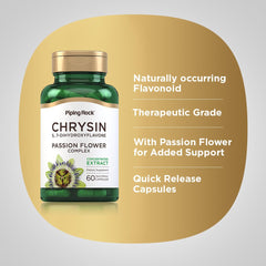 Passion Flower Complex visual representation on packaging