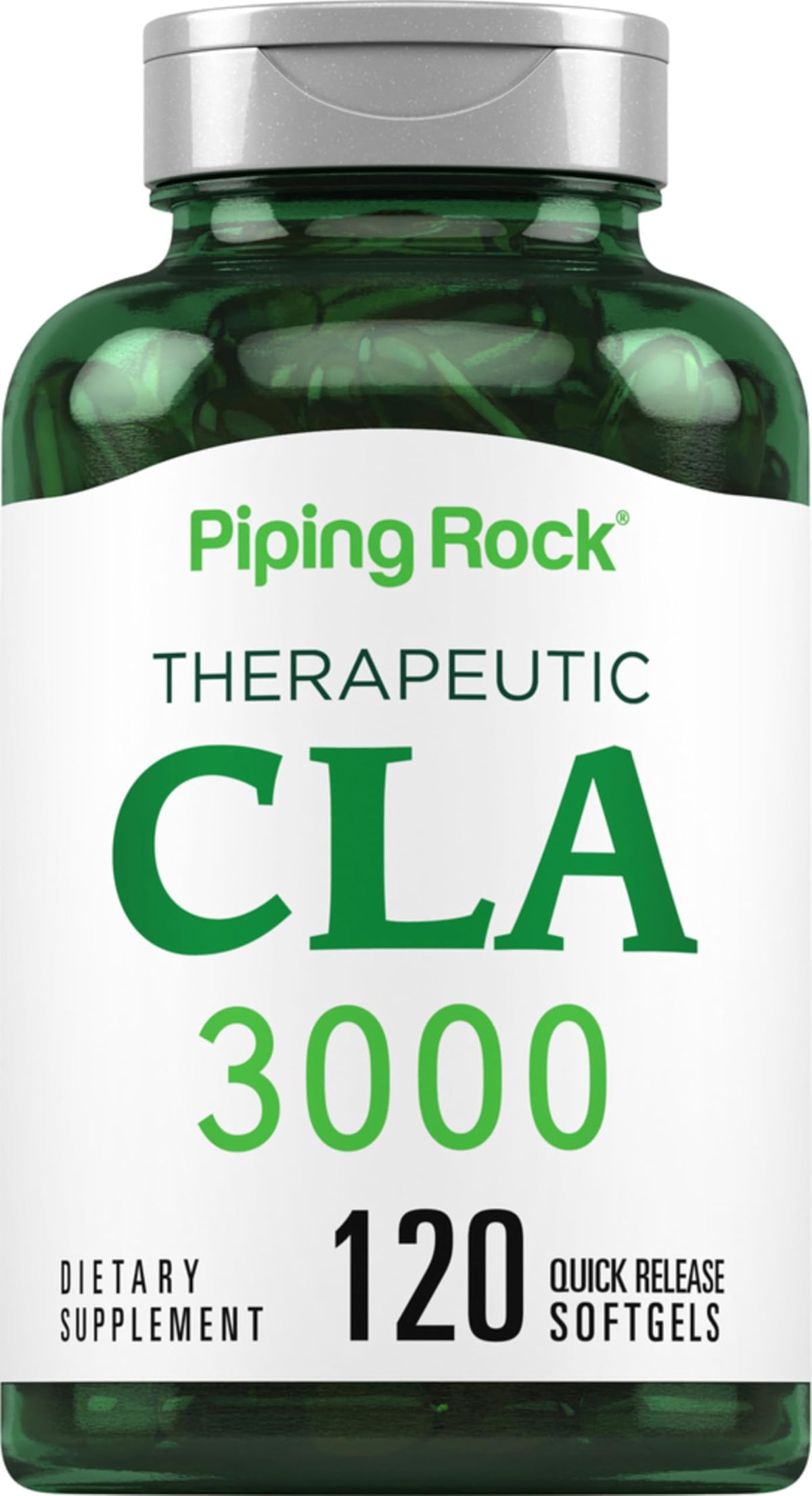 Piping Rock CLA 3000 mg softgels bottle