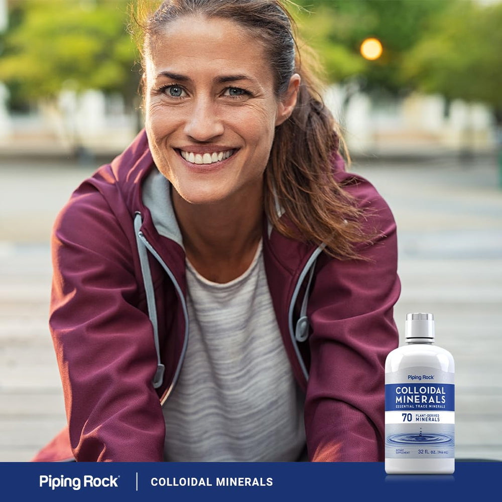 Nutrition and packaging details of Colloidal Minerals Liquid