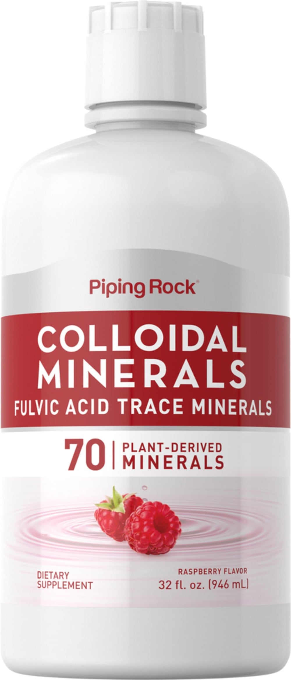 Piping Rock Colloidal Minerals Liquid 32 oz bottle