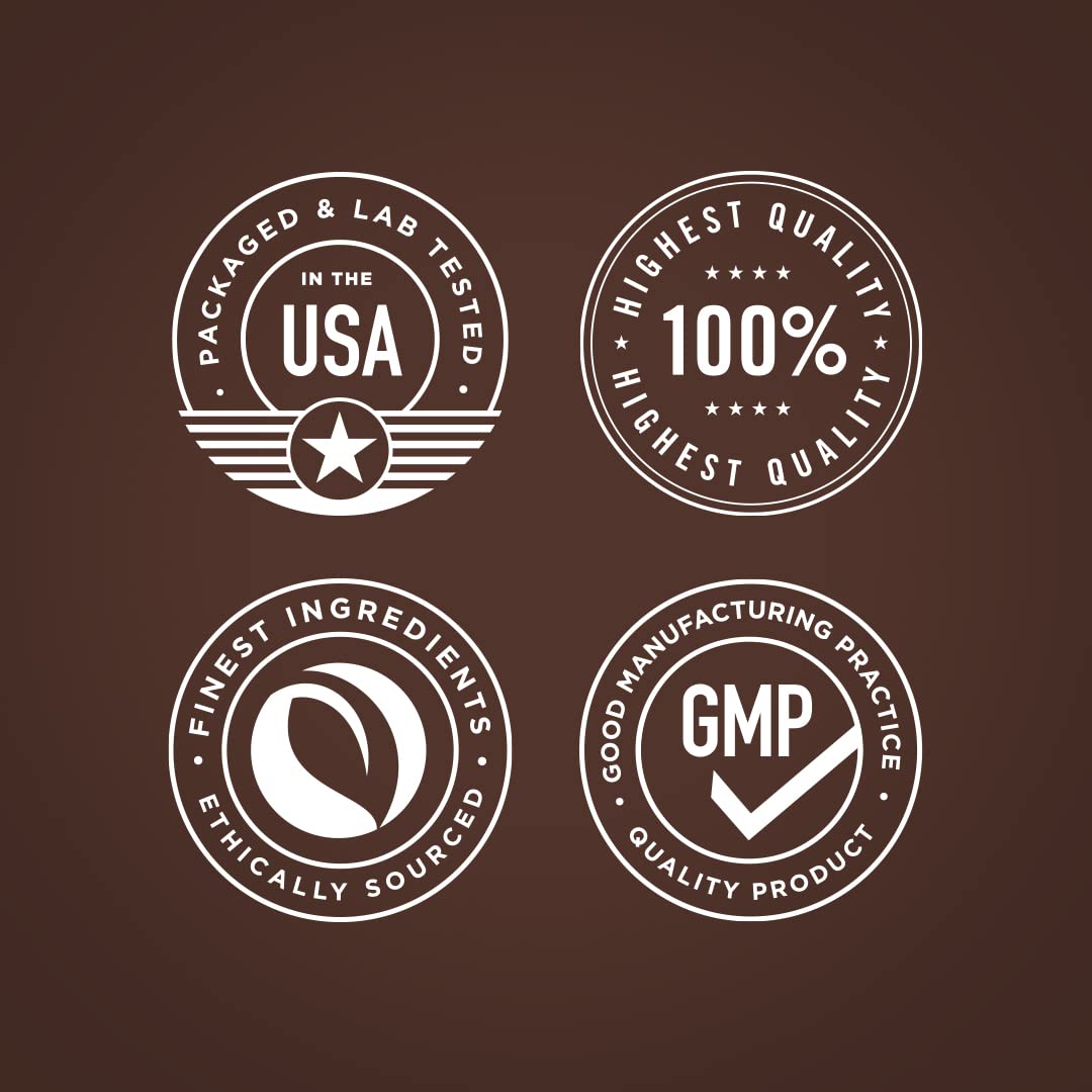 Laboratory tested seal and trusted ingredients
